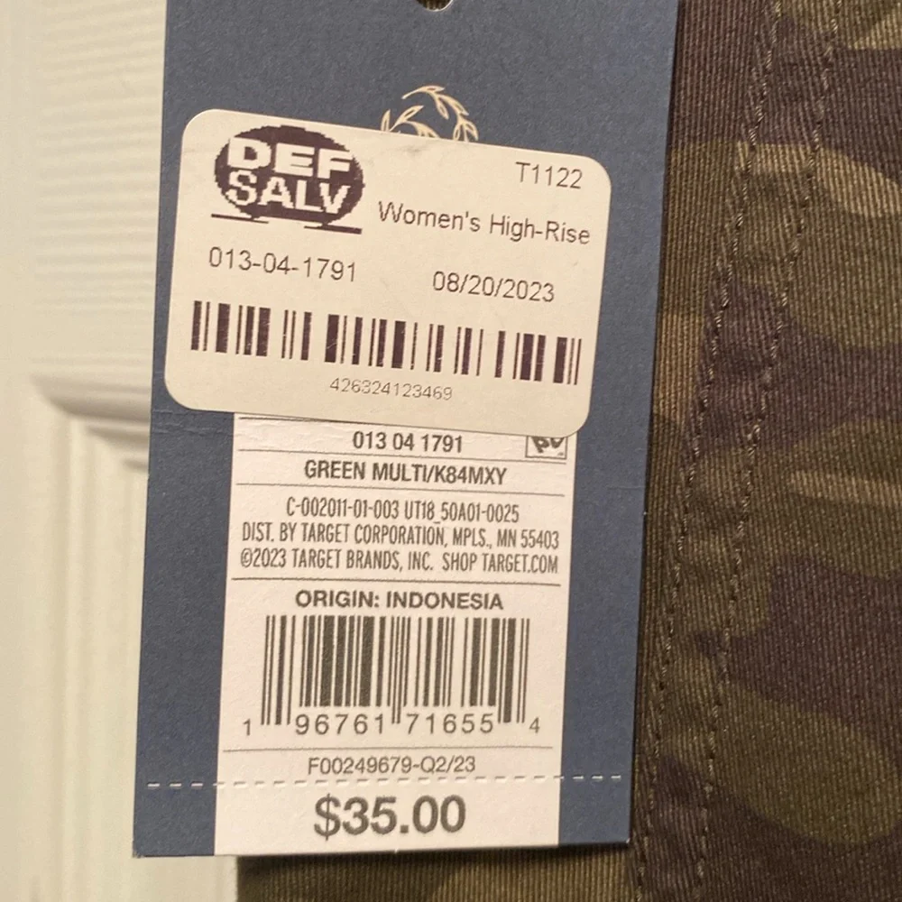 Brand New Universal Thread Camo Pants…size 10 - Picture 6 of 6